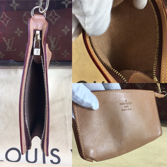 🌟BEACH🌟CLEAR LOUIS VUITTON WITH POUCH - Picture 7 of 11